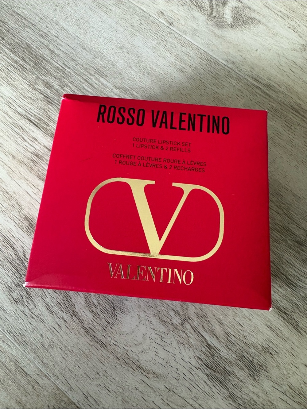 Rosso Valentino 3 Piece Refillable Lipstick Set Lipstick - Picture 2 of 4